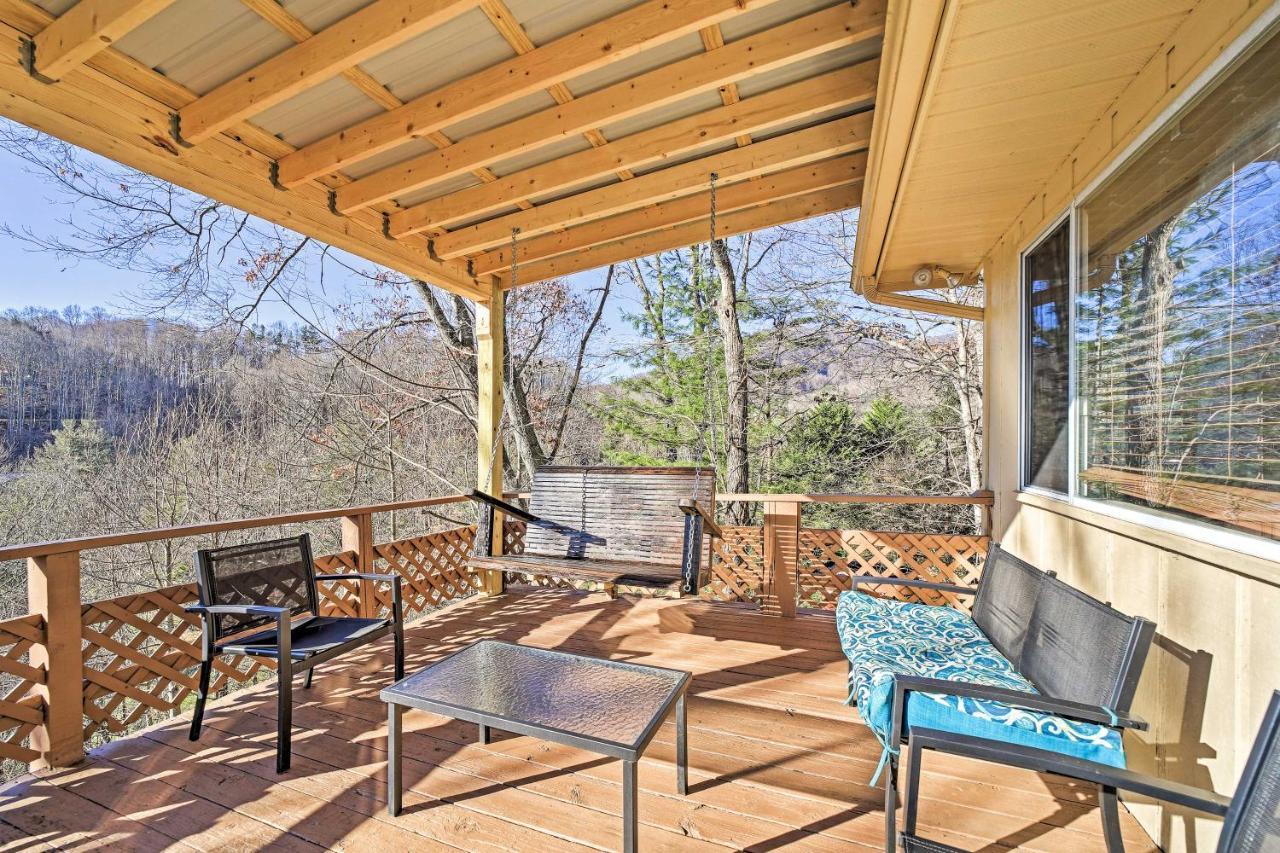 Mountain-View Maggie Valley House With Spacious Deck Eksteriør bilde